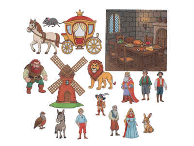 Кот в сапогах, арт. LIP 1408, производитель Веселые липучки LIP-LIP, ISBN 200-0-73819-113-9№ 2