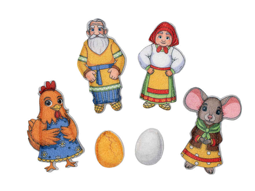 Сказки 5 в 1. Новые, арт. LIP 1417, производитель Веселые липучки LIP-LIP, ISBN 200-0-73819-150-4, № 1