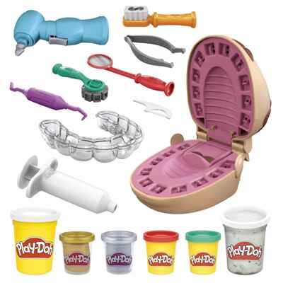 Набор с массой для лепки PLAY-DOH &quot;Стоматолог&quot;, арт. F12595L0, производитель Hasbro (Хасбро), ISBN 501-0-99379-183-5№ 2