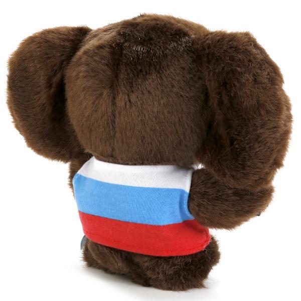 Мягкая игрушка Мульти-Пульти Чебурашка с пластмассовой мордочкой, озвученный, 17 см., арт. V85678/17A, производитель Симбат, ISBN 462-0-00203-898-4, № 5