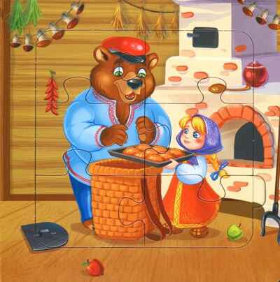 Книга с пазлами. Маша и медведь, производитель Malamalama (Маламалама), ISBN 978-5-00230-325-0 № 7