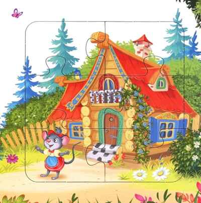Книга с пазлами. Теремок, производитель Malamalama (Маламалама), ISBN 978-5-00230-327-4 № 3