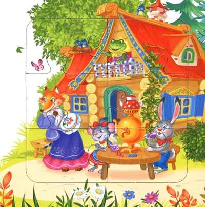 Книга с пазлами. Теремок, производитель Malamalama (Маламалама), ISBN 978-5-00230-327-4 № 7