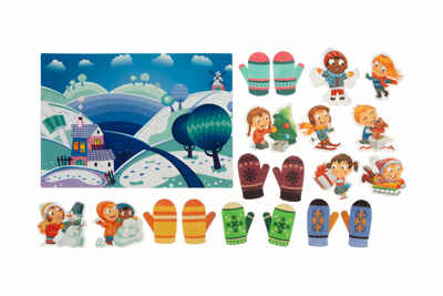 Зимние забавы фетр, арт. LIP1219, производитель Веселые липучки LIP-LIP, ISBN 460-9-21800-194-4№ 1