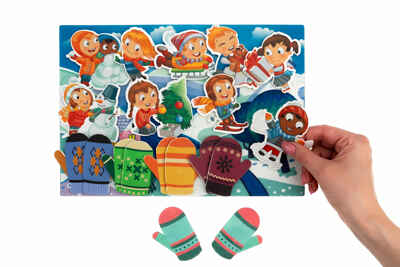 Зимние забавы фетр, арт. LIP1219, производитель Веселые липучки LIP-LIP, ISBN 460-9-21800-194-4№ 2