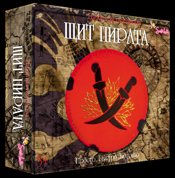 Щит Пирата, арт. 2036, производитель SANTA LUCIA (САНТА ЛЮЧИЯ), ISBN 462-3-72143-546-1, № 1