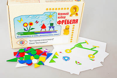 Игровой набор Фребеля " Конструктор плоскостной-2", производитель Светоч, ISBN 200-9-46938-914-3№ 1