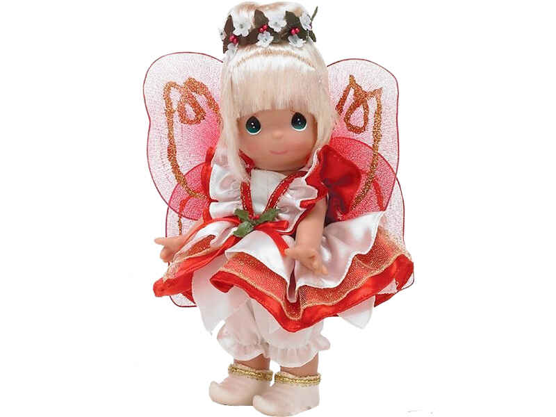 Кукла Precious Moments Рождественские колокольчики, 21 см, арт. 3517, производитель The Doll Maker, ISBN 73-2-53303-517-3, № 1