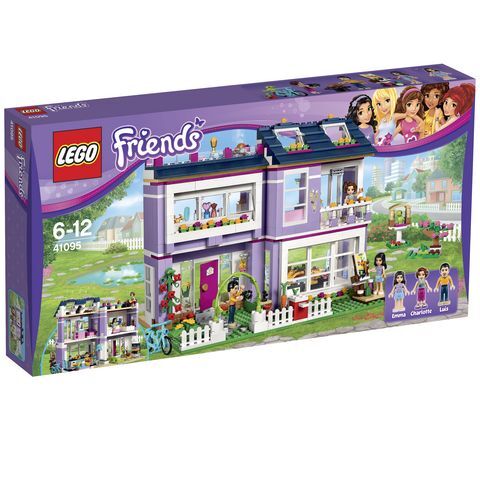 LEGO Friends 41095 Дом Эммы, производитель LEGO (ЛЕГО), ISBN 570-2-01534-675-7, № 1