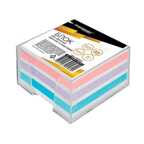 Подставка д/блок-кубиков inФОРМАТ с цв. бум. блоком 9х9х5 см  прозр. пластик, арт. D2, производитель ФАРМ, ISBN 460-2-72300-581-0, № 1
