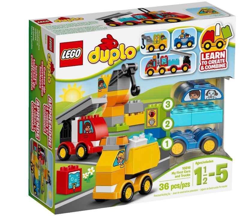 LEGO Duplo 10816 Мои первые машинки, производитель LEGO (ЛЕГО), ISBN 570-2-01559-528-5, № 6