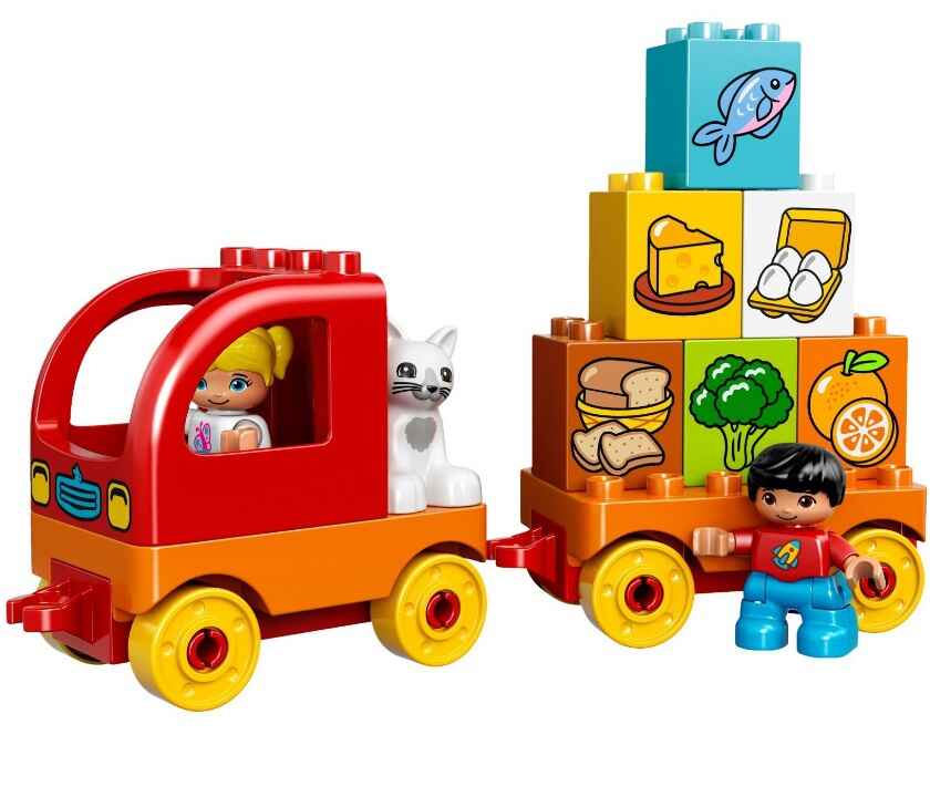 LEGO Duplo 10818 Мой первый грузовик, производитель LEGO (ЛЕГО), ISBN 570-2-01559-530-8, № 2