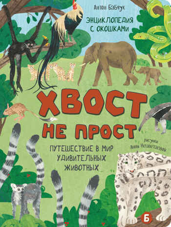 Энциклопедия с окошками Хвост не прост, арт. 9785907915114, производитель BimBiMon (БимБиМон), ISBN 978-5-90791-511-4№ 1