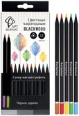 Набор цветных карандашей Blackwood 12 цвев трехгранные, арт. AF03-051-12, производитель ФАРМ, ISBN 460-2-72310-224-3, № 6