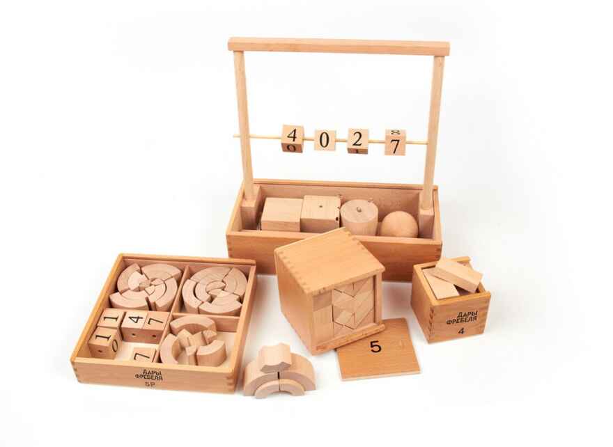 Игровой набор «Дары Фребеля», арт. ОСВ 5114, производитель Светоч, ISBN 200-9-46938-689-0, № 3