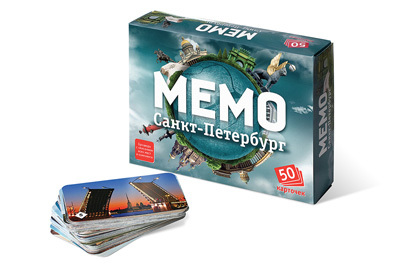 Мемо. Санкт-Петербург, производитель ТД БЭМБИ, ISBN 468-3-58252-950-1, № 1
