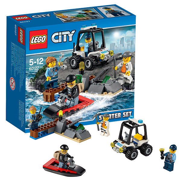 LEGO City 60127 Набор для начинающих: Остров-тюрьма, производитель LEGO (ЛЕГО), ISBN 570-2-01559-488-2, № 1