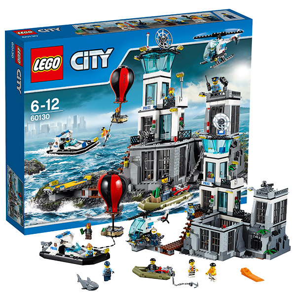 LEGO City 60130 Остров-тюрьма, производитель LEGO (ЛЕГО), ISBN 570-2-01559-491-2, № 1