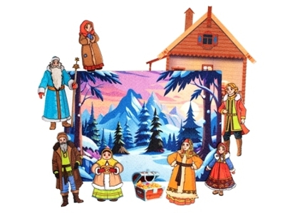 Морозко, арт. LIP1398, производитель Веселые липучки LIP-LIP, ISBN 460-9-21800-396-2№ 1