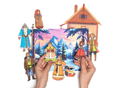 Морозко, арт. LIP1398, производитель Веселые липучки LIP-LIP, ISBN 460-9-21800-396-2№ 2