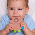 Прорезыватель силиконовый BABY LION (кофе), арт. 0627, производитель Uviton, ISBN 465-7-78025-152-6, № 2