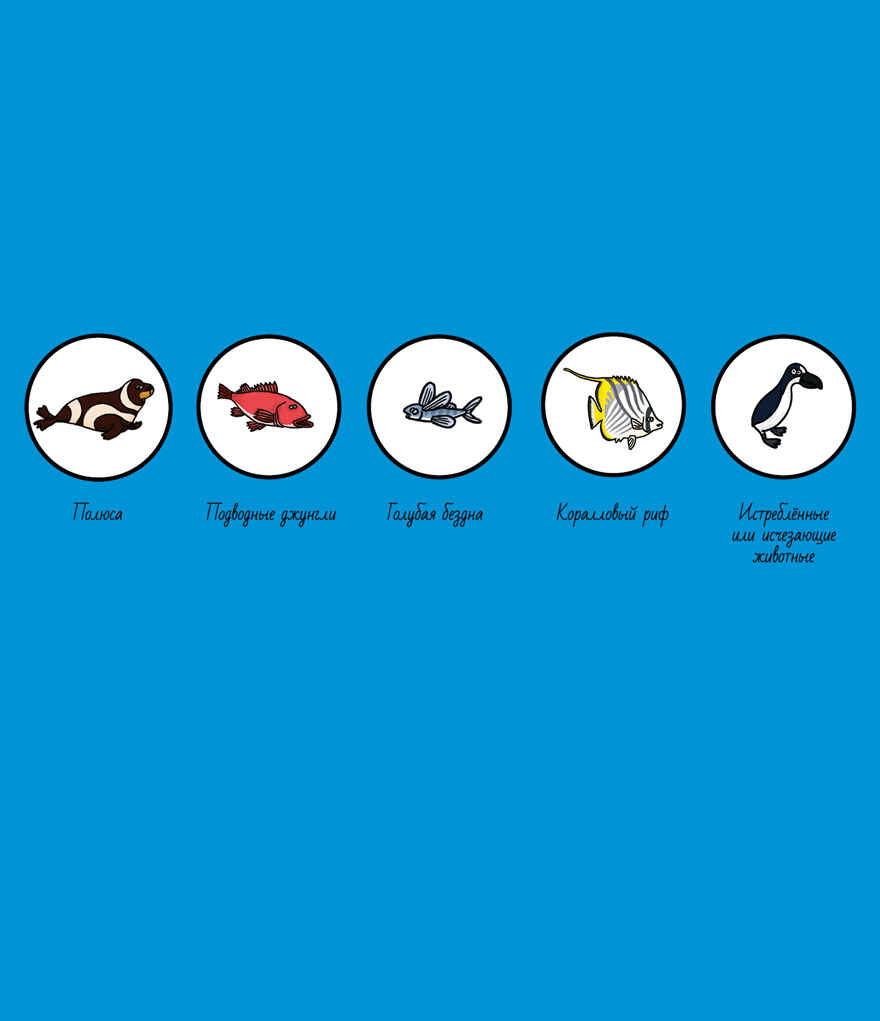 Океаны. Найди и покажи, производитель Клевер (Clever) , ISBN 978-5-91982-419-0, № 2