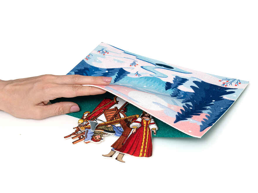 По щучьему велению, арт. LIP 1399, производитель Веселые липучки LIP-LIP, ISBN 460-9-21800-397-9, № 3