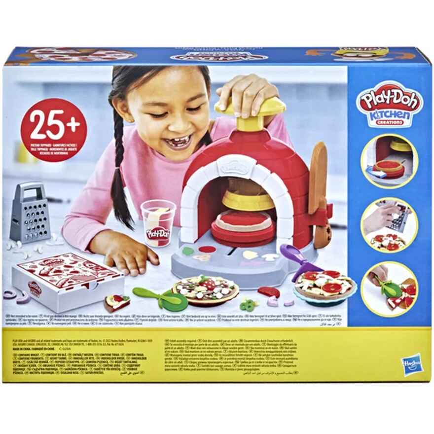 Набор с массой для лепки PLAY-DOH &quot;Печём пиццу&quot;, арт. F43735L0, производитель Hasbro (Хасбро), ISBN 501-0-99395-439-1, № 11