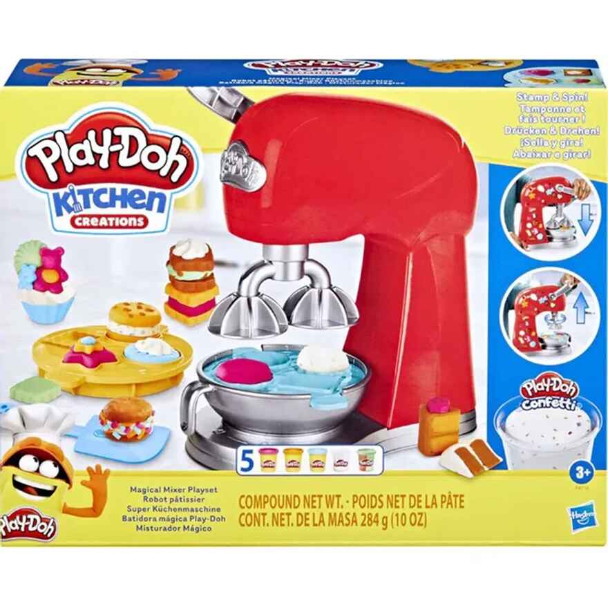 Набор с массой для лепки PLAY-DOH &quot;Миксер&quot;, арт. F47185L0, производитель Hasbro (Хасбро), ISBN 501-0-99411-186-1, № 1