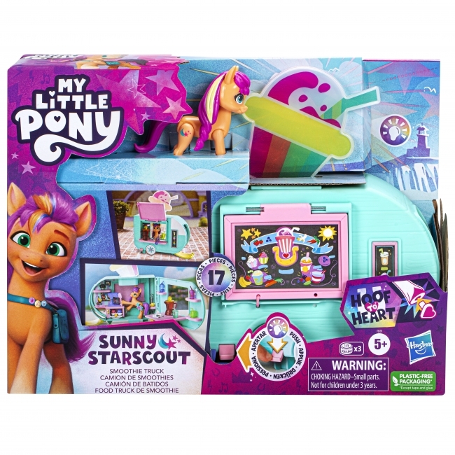 Игровой набор MY LITTLE PONY &quot;Фургон для смузи&quot;, арт. F63395L0, производитель Hasbro (Хасбро), ISBN 501-0-99610-173-0, № 1