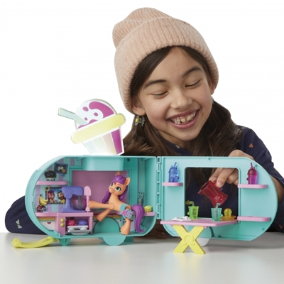 Игровой набор MY LITTLE PONY &quot;Фургон для смузи&quot;, арт. F63395L0, производитель Hasbro (Хасбро), ISBN 501-0-99610-173-0№ 2
