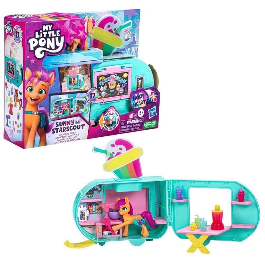 Игровой набор MY LITTLE PONY &quot;Фургон для смузи&quot;, арт. F63395L0, производитель Hasbro (Хасбро), ISBN 501-0-99610-173-0, № 4