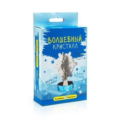 Волшебные кристаллы Снежинка, арт. cd-124, производитель BUMBARAM (БУМБАРАМ), ISBN 462-7-07977-166-0, № 1