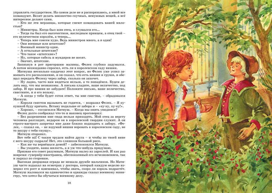 Король Матиуш Первый, производитель Махаон , ISBN 978-5-38923-405-5, № 4