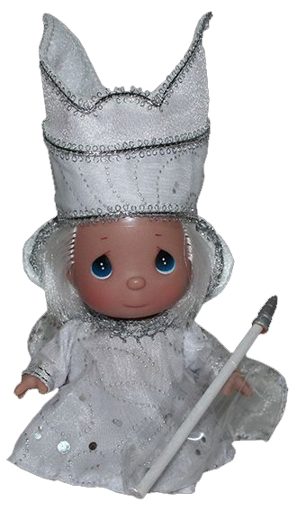 Кукла Precious Moments Снежная королева, 14 см, арт. 8411, производитель The Doll Maker, ISBN 73-2-53308-411-9, № 1