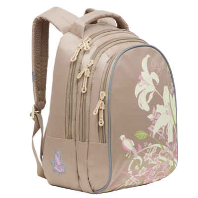 Рюкзак школьный, арт. RG-657-1/4, производитель GRIZZLY, ISBN 469-0-62905-535-0№ 1