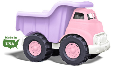 Green Toys.  Самосвал с откидным кузовом розовый, производитель Green Toys, ISBN 81-6-40901-010-2, № 1