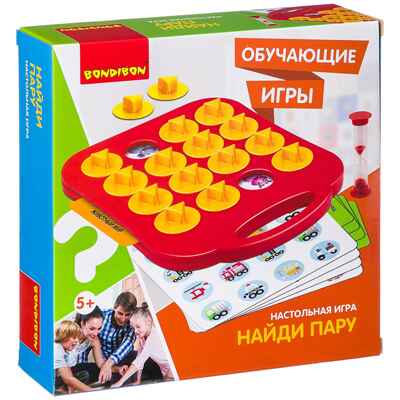 Настольная игра Найди пару, арт. ВВ2411, производитель Bondibon (Бондибон), ISBN 489-5-13602-344-5 № 6