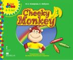 Cheeky Monkey 1. Развивающее пособие для детей дошкольного возраста. Средняя группа. 4-5 лет. ФГОС ДО. Комарова Ю.А., Медуэлл К. Английский для дошкольников, производитель Русское слово , ISBN 978-5-53302-252-1, № 1