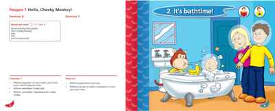 Cheeky Monkey 1. Развивающее пособие для детей дошкольного возраста. Средняя группа. 4-5 лет. ФГОС ДО. Комарова Ю.А., Медуэлл К. Английский для дошкольников, производитель Русское слово , ISBN 978-5-53302-252-1№ 5