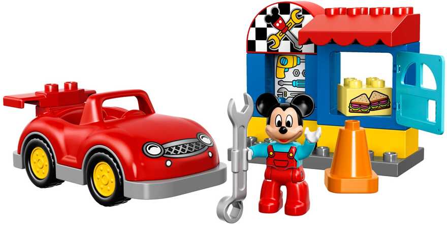 LEGO Duplo 10829 Мастерская Микки, производитель LEGO (ЛЕГО), ISBN 570-2-01559-397-7, № 1