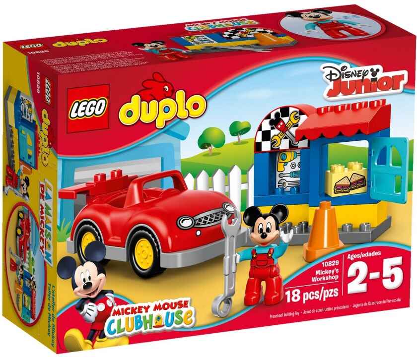 LEGO Duplo 10829 Мастерская Микки, производитель LEGO (ЛЕГО), ISBN 570-2-01559-397-7, № 3