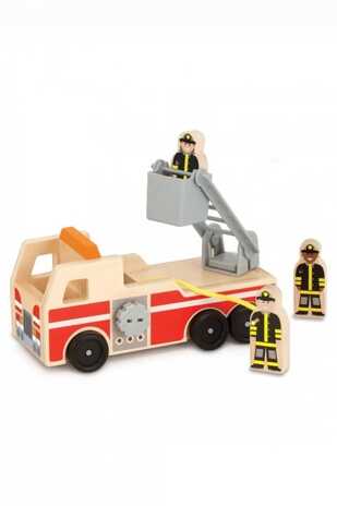 Классические игрушки Пожарная машина, арт. 9391M, производитель Melissa & Doug (Мелисса &Дог), ISBN 000-0-77219-391-7№ 3