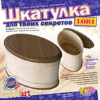 Шкатулка сосновая "Ирис", производитель LORI (Лори), ISBN 460-7-04532-534-9, № 1
