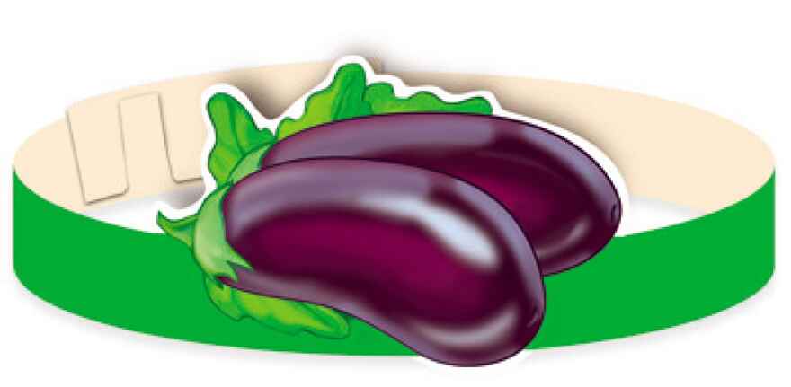 Маска-ободок. Баклажан, производитель Сфера ТЦ , ISBN 463-0-07699-795-7, № 1