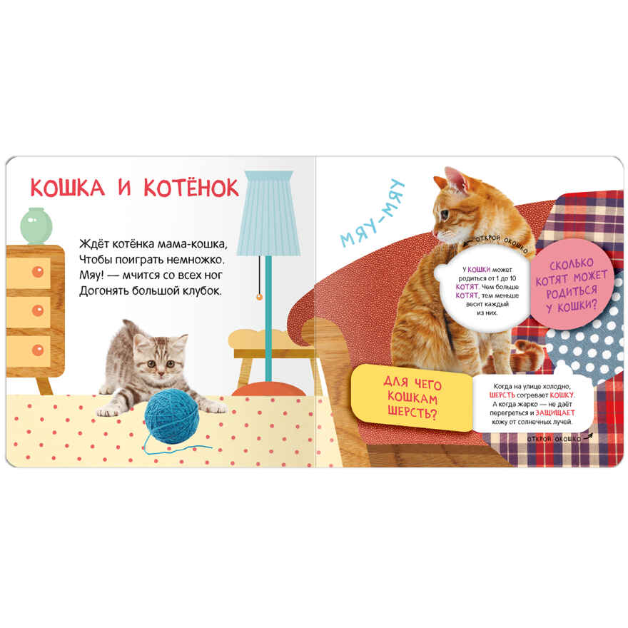 Книжки с окошками. Набор из 6 книг, производитель МОЗАИКА kids , ISBN 978-5-43153-191-0, № 20