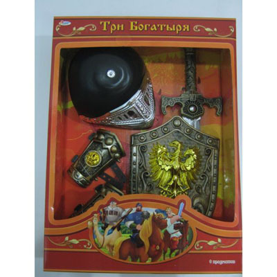 Набор оружия &quot;Играем Вместе&quot; Три Богатыря,арт.0608Y172-R., производитель Симбат, ISBN 469-0-59004-675-3, № 1