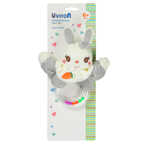 Игрушка-погремушка Uviton мягкая Кролик серый Арт 0610, производитель Uviton, ISBN 465-7-78025-114-4, № 2