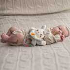 Игрушка-погремушка Uviton мягкая Кролик серый Арт 0610, производитель Uviton, ISBN 465-7-78025-114-4, № 4