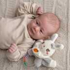 Игрушка-погремушка Uviton мягкая Кролик серый Арт 0610, производитель Uviton, ISBN 465-7-78025-114-4, № 6